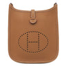 エルメス HERMES エヴリン TPM 16 ロング アマゾン ゴールド トリヨンクレマンス ショルダーバッグ シルバー金具 茶 エブリン 2025年製