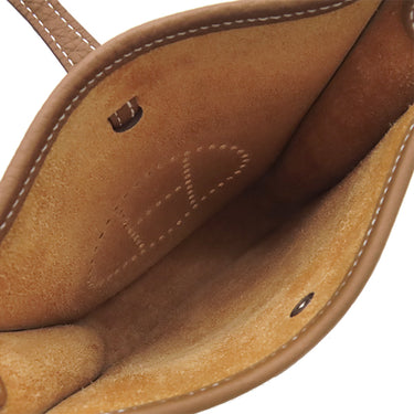 エルメス HERMES エヴリン TPM 16 ロング アマゾン ゴールド トリヨンクレマンス ショルダーバッグ シルバー金具 茶 エブリン 2025年製