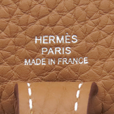 エルメス HERMES エヴリン TPM 16 ロング アマゾン ゴールド トリヨンクレマンス ショルダーバッグ シルバー金具 茶 エブリン 2025年製