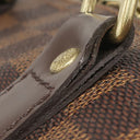 ルイヴィトン LOUIS VUITTON キーポル バンドリエール45 N41428 ダミエエベヌ ダミエグラフィットキャンバス 2WAYバッグ ゴールド金具 茶 ボストン 付属品欠品
