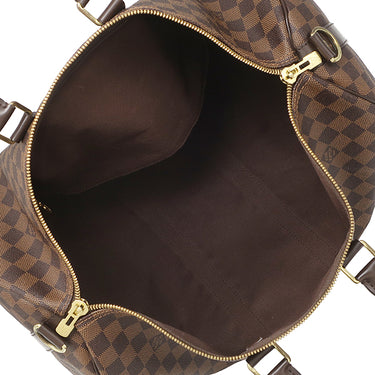 ルイヴィトン LOUIS VUITTON キーポル バンドリエール45 N41428 ダミエエベヌ ダミエグラフィットキャンバス 2WAYバッグ ゴールド金具 茶 ボストン 付属品欠品