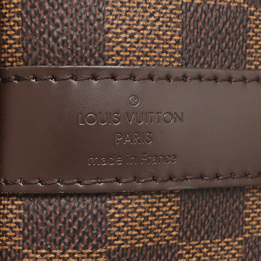 ルイヴィトン LOUIS VUITTON キーポル バンドリエール45 N41428 ダミエエベヌ ダミエグラフィットキャンバス 2WAYバッグ ゴールド金具 茶 ボストン 付属品欠品