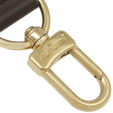 ルイヴィトン LOUIS VUITTON キーポル バンドリエール45 N41428 ダミエエベヌ ダミエグラフィットキャンバス 2WAYバッグ ゴールド金具 茶 ボストン 付属品欠品