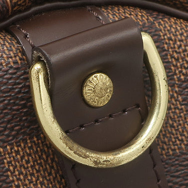 ルイヴィトン LOUIS VUITTON キーポル バンドリエール45 N41428 ダミエエベヌ ダミエグラフィットキャンバス 2WAYバッグ ゴールド金具 茶 ボストン 付属品欠品
