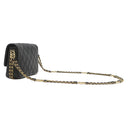 シャネル CHANEL マトラッセ チェーンショルダー ブラック キャビアスキン ショルダーバッグ ゴールド金具 シングルフラップ ココマーク