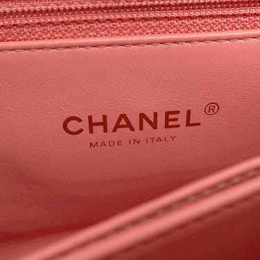 シャネル CHANEL マトラッセ ココハンドル XS サーモンピンク キャビアスキン 2WAYバッグ ゴールド金具 トップハンドル