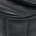 セリーヌ CELINE マトラッセ モノクローム 111273EYD.38NO ブラック レザー ショルダーバッグ ゴールド金具 黒 ロゴ チェーンショルダー チェーンバッグ