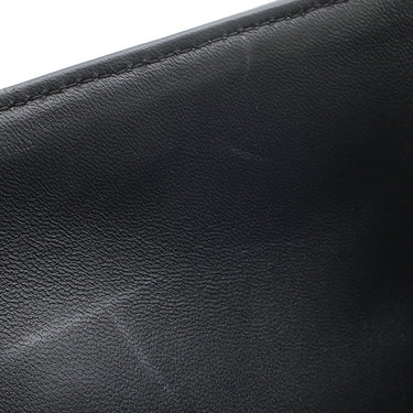 セリーヌ CELINE マトラッセ モノクローム 111273EYD.38NO ブラック レザー ショルダーバッグ ゴールド金具 黒 ロゴ チェーンショルダー チェーンバッグ