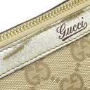 グッチ GUCCI GGキャンバス アビー ミニボストン 130942 ベージュ GGキャンバス ハンドバッグ ゴールド金具 メタリック