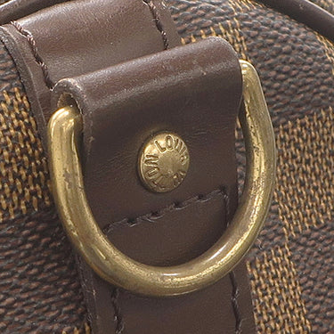 ルイヴィトン LOUIS VUITTON キーポル バンドリエール 55 N41414 ダミエエベヌ ダミエキャンバス ボストンバッグ ゴールド金具 茶 付属品欠品