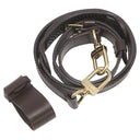ルイヴィトン LOUIS VUITTON キーポル バンドリエール 55 N41414 ダミエエベヌ ダミエキャンバス ボストンバッグ ゴールド金具 茶 付属品欠品