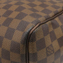 ルイヴィトン LOUIS VUITTON キーポル バンドリエール 55 N41414 ダミエエベヌ ダミエキャンバス ボストンバッグ ゴールド金具 茶 付属品欠品