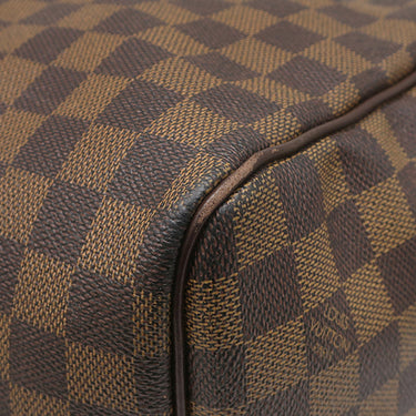 ルイヴィトン LOUIS VUITTON キーポル バンドリエール 55 N41414 ダミエエベヌ ダミエキャンバス ボストンバッグ ゴールド金具 茶 付属品欠品
