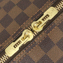 ルイヴィトン LOUIS VUITTON キーポル バンドリエール 55 N41414 ダミエエベヌ ダミエキャンバス ボストンバッグ ゴールド金具 茶 付属品欠品