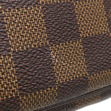 ルイヴィトン LOUIS VUITTON キーポル バンドリエール 55 N41414 ダミエエベヌ ダミエキャンバス ボストンバッグ ゴールド金具 茶 付属品欠品