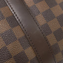ルイヴィトン LOUIS VUITTON キーポル バンドリエール 55 N41414 ダミエエベヌ ダミエキャンバス ボストンバッグ ゴールド金具 茶 付属品欠品