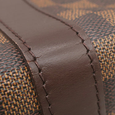 ルイヴィトン LOUIS VUITTON キーポル バンドリエール 55 N41414 ダミエエベヌ ダミエキャンバス ボストンバッグ ゴールド金具 茶 付属品欠品