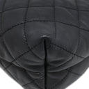 シャネル CHANEL マトラッセ スモール ボーリングバッグ AS3230 ブラック カーフ ショルダーバッグ マットゴールド金具 黒