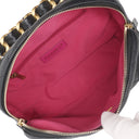 シャネル CHANEL マトラッセ スモール ボーリングバッグ AS3230 ブラック カーフ ショルダーバッグ マットゴールド金具 黒