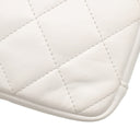 シャネル CHANEL マトラッセ 18 トップハンドル ホワイト レザー 2WAYバッグ ゴールド金具 白 ハンドバッグ
