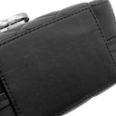 シャネル CHANEL ハーフココ カメラバッグ A98644 ブラック ラムスキン ショルダーバッグ シルバー金具 黒 チェーンショルダー