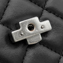 シャネル CHANEL ハーフココ カメラバッグ A98644 ブラック ラムスキン ショルダーバッグ シルバー金具 黒 チェーンショルダー