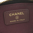 シャネル CHANEL クラシック ジップ コインパース AP0216 ブラック キャビアスキン コインケース ゴールド金具 黒