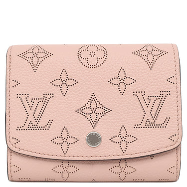 ルイヴィトン LOUIS VUITTON ポルトフォイユ イリス コンパクト M62541 マグノリア モノグラムマヒナ 二つ折り財布 シルバー金具