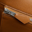 エルメス HERMES ケリー ニュアージュ ブラウン系 クシュベル アリゲーター オーストリッチ 2WAYバッグ シルバー金具 茶 ショルダー ヴィンテージ クロコ パピヨン金具