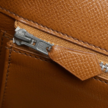 エルメス HERMES ケリー ニュアージュ ブラウン系 クシュベル アリゲーター オーストリッチ 2WAYバッグ シルバー金具 茶 ショルダー ヴィンテージ クロコ パピヨン金具