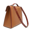 エルメス HERMES ケリー ニュアージュ ブラウン系 クシュベル アリゲーター オーストリッチ 2WAYバッグ シルバー金具 茶 ショルダー ヴィンテージ クロコ パピヨン金具