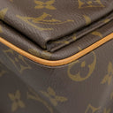 ルイヴィトン LOUIS VUITTON ヴィバシテ MM M51164 モノグラム モノグラムキャンバス ショルダーバッグ ゴールド金具 茶 肩掛け