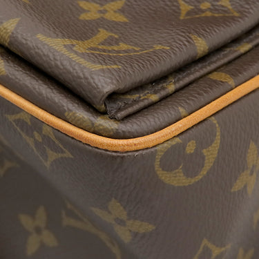 ルイヴィトン LOUIS VUITTON ヴィバシテ MM M51164 モノグラム モノグラムキャンバス ショルダーバッグ ゴールド金具 茶 肩掛け