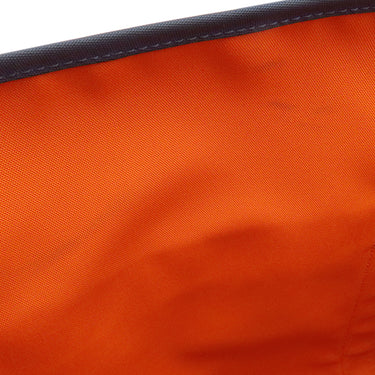エルメス HERMES サックドパンサージュ グルーム ネイビー×オレンジ キャンバス トワルシェブロン 2WAYバッグ シルバー金具 紺 トート 2025年製