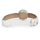 腕時計 ハリーウィンストン Harry Winston ローズバッド HJTGHM27WW001 クオーツ レディース メーカーOH済 K18WG無垢 純正ダイヤ シェル
