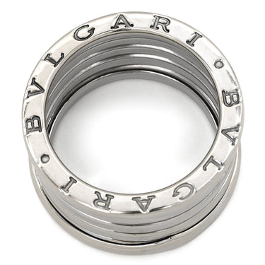 ブルガリ BVLGARI ビーゼロワン B-zero1 5バンドリング ホワイトゴールド K18WG #57(JP17) リング 指輪 BVLGARI Au750 WG 18K 18金 15.5号