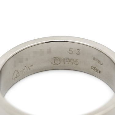 カルティエ Cartier LOVE ラブリング B4084700 ホワイトゴールド K18WG #53(JP13) リング 指輪 750 18K WG クラシックモデル 12号