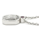 ハリーウィンストン Harry Winston HWロゴ ペンダント PEPSWAC16HWL ホワイトゴールド K18WG ダイヤモンド ピンクサファイア ネックレス Au750 K18 WG ダイヤ ピンクサファイア