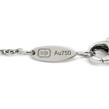 ハリーウィンストン Harry Winston HWロゴ ペンダント PEPSWAC16HWL ホワイトゴールド K18WG ダイヤモンド ピンクサファイア ネックレス Au750 K18 WG ダイヤ ピンクサファイア