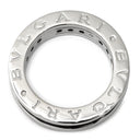 ブルガリ BVLGARI ビーゼロワン B-zero1 リング XS ホワイトゴールド K18WG ガーネット #47(JP7) リング 指輪 750 18金 WG 1バンドリング ガーネット 7号