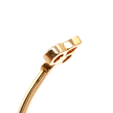 ティファニー Tiffany & Co フルール ド リス ステム ワイヤー ピンクゴールド K18PG ダイヤモンド バングル T&Co. 750 ダイヤ ブレスレット 花モチーフ