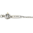 ティファニー Tiffany & Co ビクトリア ダイヤモンド プラチナシルバー Pt950 ダイヤモンド ネックレス T＆Co. Pt950 プラチナ 花 フラワーモチーフ マーキス