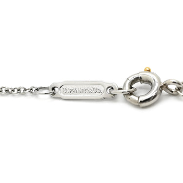 ティファニー Tiffany & Co ビクトリア ダイヤモンド プラチナシルバー Pt950 ダイヤモンド ネックレス T＆Co. Pt950 プラチナ 花 フラワーモチーフ マーキス