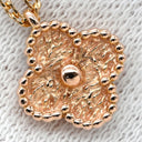 ヴァンクリーフアーペル Van Cleef & Arpels スウィートアルハンブラ ペンダント VCARO8DF00 ローズゴールド K18PG ネックレス Au750 PG テクスチャード