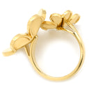 ヴァンクリーフアーペル Van Cleef & Arpels フリヴォル アントレ レ ドア VCARB67600 イエローゴールド K18YG ダイヤモンド #54(JP14) リング 指輪 フラワー 4Pダイヤ 14号