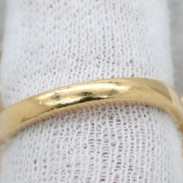 ヴァンクリーフアーペル Van Cleef & Arpels フリヴォル アントレ レ ドア VCARB67600 イエローゴールド K18YG ダイヤモンド #54(JP14) リング 指輪 フラワー 4Pダイヤ 14号