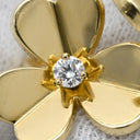 ヴァンクリーフアーペル Van Cleef & Arpels フリヴォル アントレ レ ドア VCARB67600 イエローゴールド K18YG ダイヤモンド #54(JP14) リング 指輪 フラワー 4Pダイヤ 14号