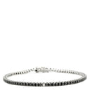 ダミアーニ DAMIANI ルーチェ ソロ ウーノ 20092374 ブラック×ホワイトゴールド K18WG ブラックダイヤモンド ダイヤモンド ブレスレット ブラックダイヤ テニスブレスレット