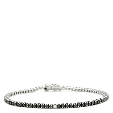 ダミアーニ DAMIANI ルーチェ ソロ ウーノ 20092374 ブラック×ホワイトゴールド K18WG ブラックダイヤモンド ダイヤモンド ブレスレット ブラックダイヤ テニスブレスレット