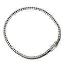 ダミアーニ DAMIANI ルーチェ ソロ ウーノ 20092374 ブラック×ホワイトゴールド K18WG ブラックダイヤモンド ダイヤモンド ブレスレット ブラックダイヤ テニスブレスレット